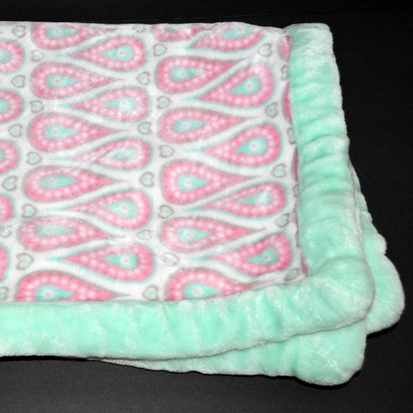 Okie Dokie Paisley Baby Blanket 